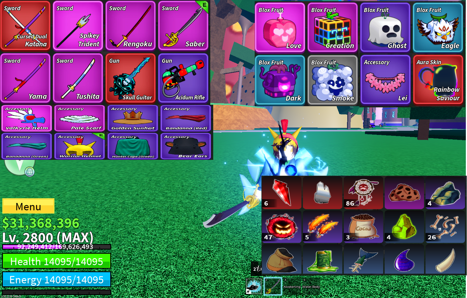 SIÊU PHẨM ROBLOX TTT 13+ MAX LEVEL - TỘC CÁ V4 FULL GEAR - Mã #02950173