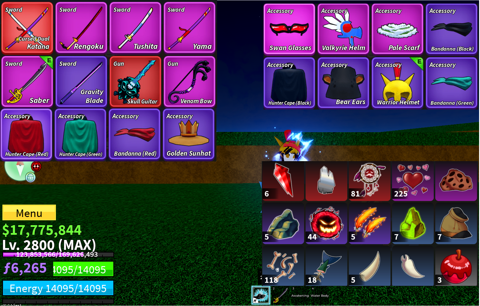 SIÊU PHẨM ROBLOX TTT 13+ MAX LEVEL - TỘC CÁ V4 FULL GEAR - Mã #50193663