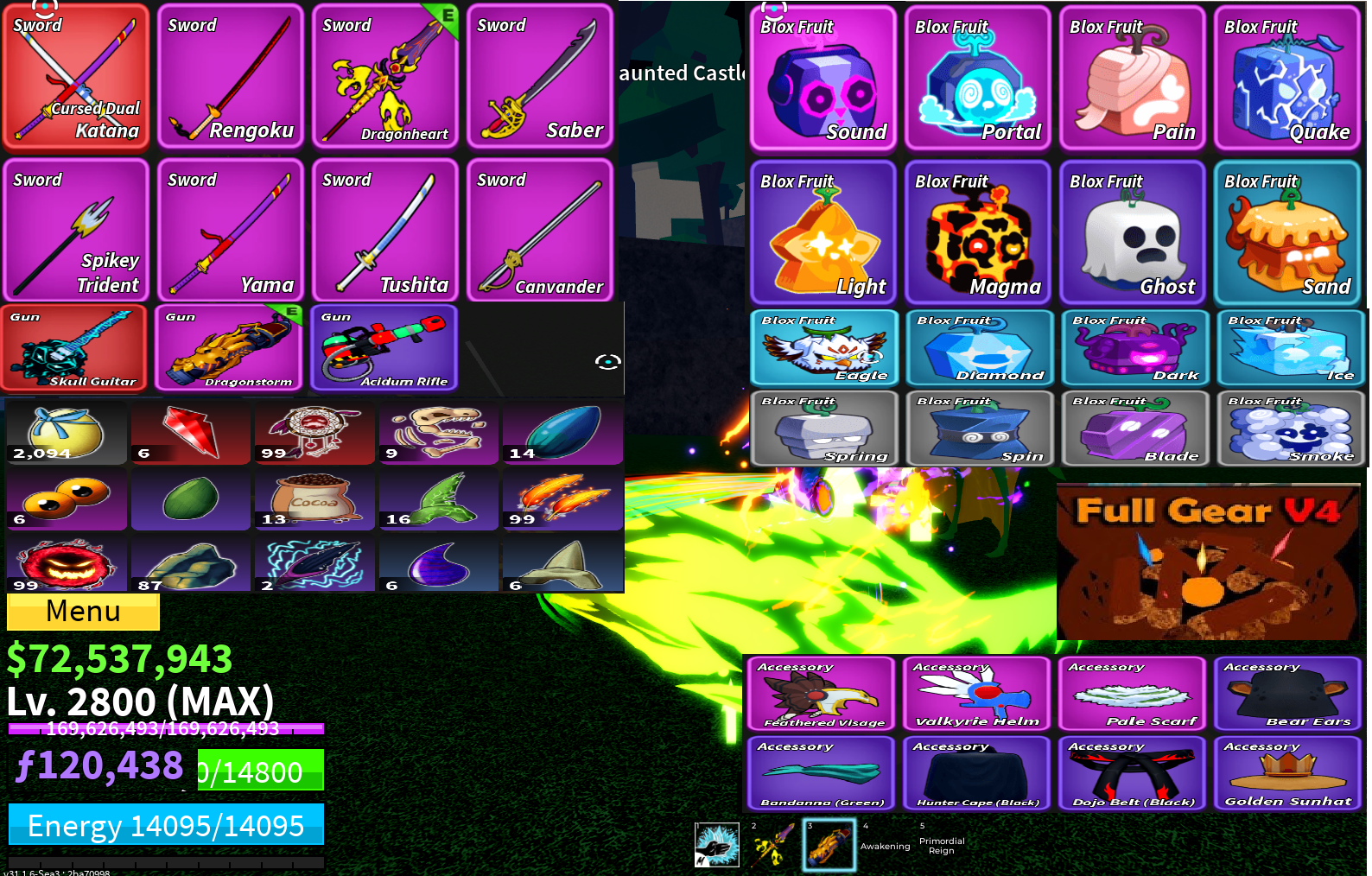 SIÊU PHẨM ROBLOX TTT 13+ MAX LEVEL - TỘC CÁ V4 FULL GEAR - Mã #73445555