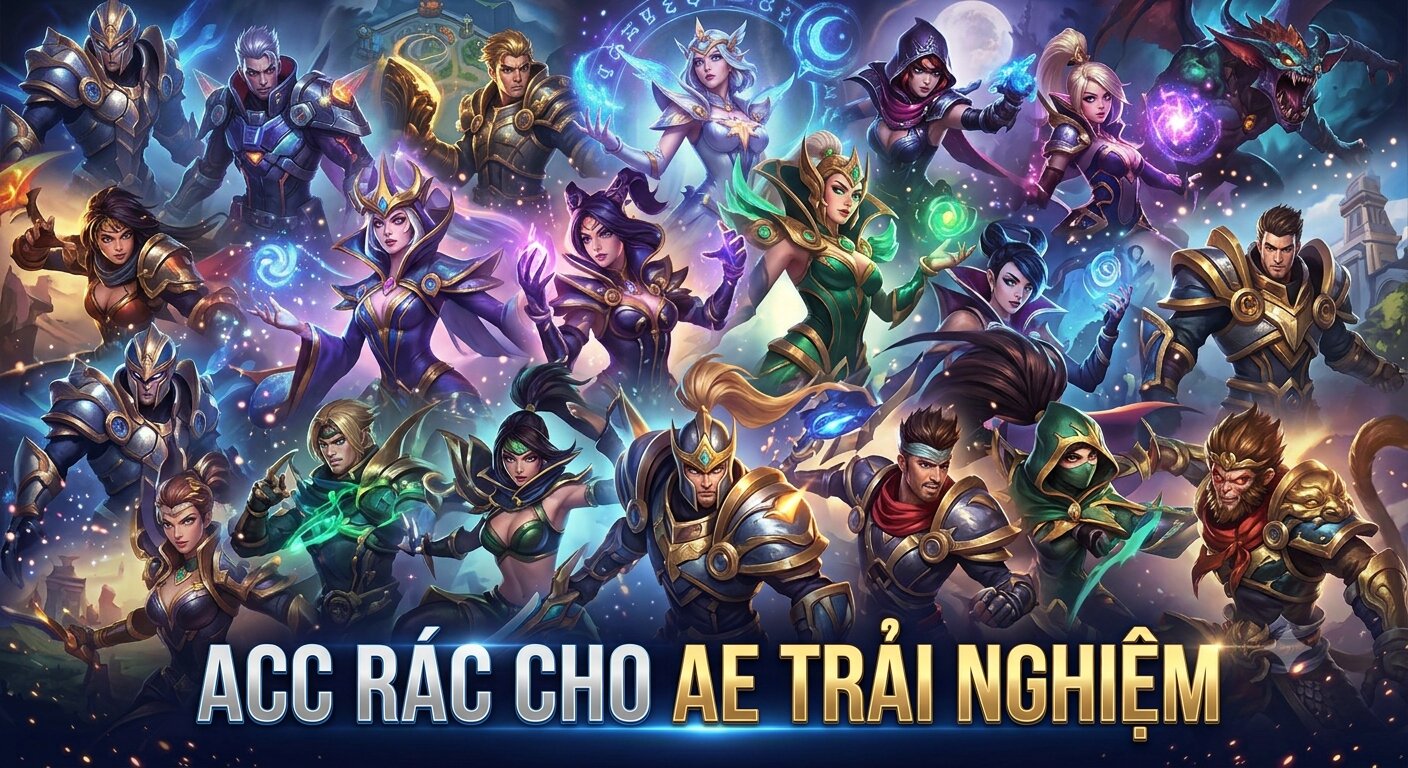 ACC RÁC CÓ NHIỀU TƯỚNG - SKIN - Mã #40508103