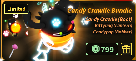 Acc Fisch Trên Lv15 Trắng Thông Tin, Có Original No-Life Rod Có Sẵn Thuyền Candy Crawlie (799 Robux) - Mã #69496818