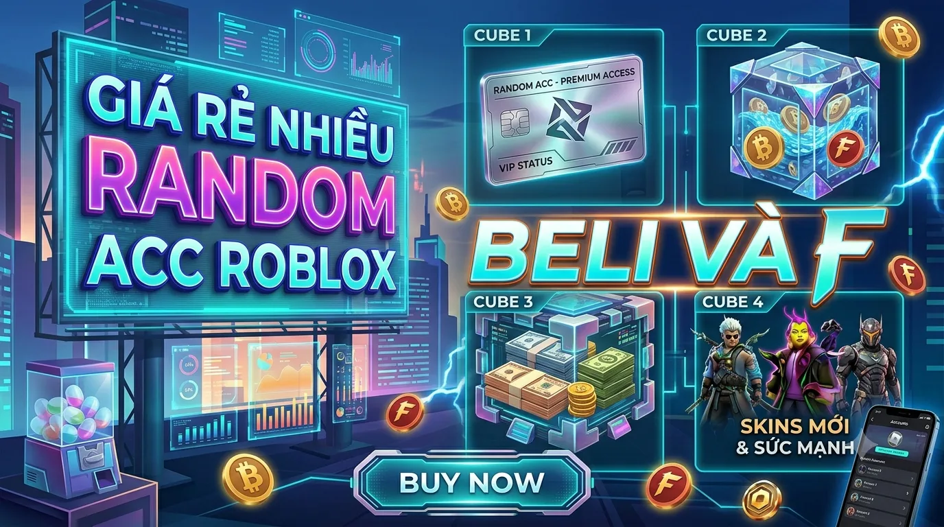 RANDOM ACC GIÁ RẺ NHIỀU BELI VÀ F - Mã #97199780
